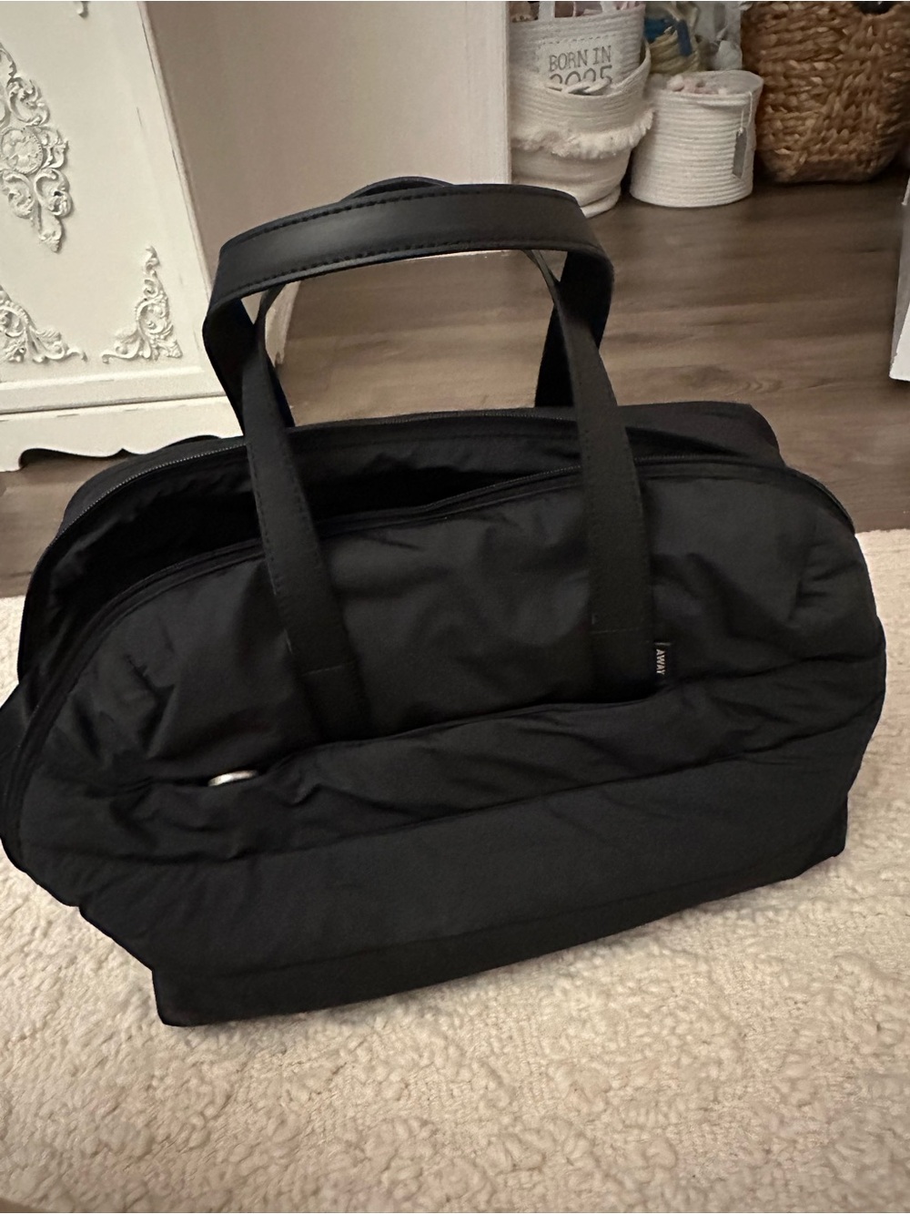 Away small duffel bag